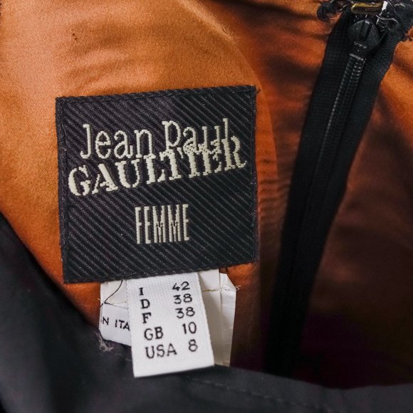 Jean Paul Gaultier Simple Black Skirt - Picture 3 of 11